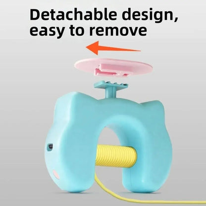 Viral Electric Hanging Cat Teaser Toy, USB Rechargeable Automatic Lifting Interactive Toy for Indoor Kitten Boredom Relief Chirping Flapping Bird Elastic Rope Hanging Cat Toy Multi Household Fun Game Door Clip Design Seek Motion Sensor Bore Pet Goods
